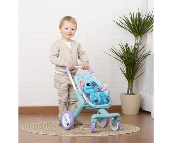 Smoby Stitch Pushchair + Plush