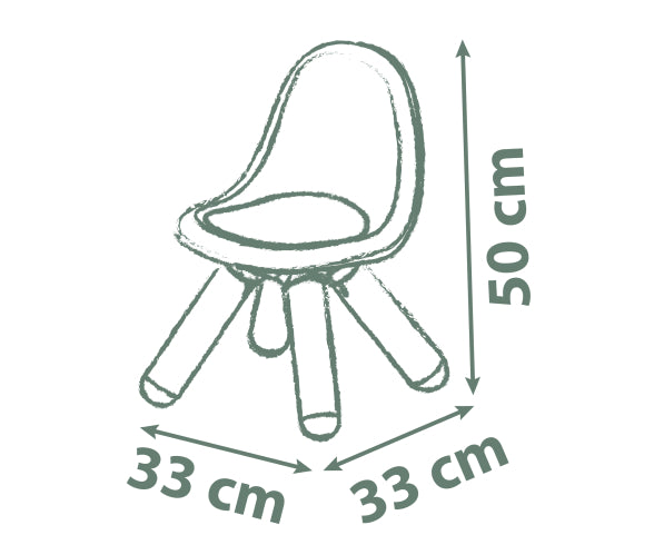 Smoby Life Kid Chair Blue