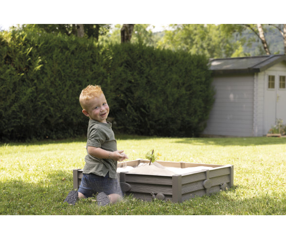Smoby Life Square Garden Sandpit