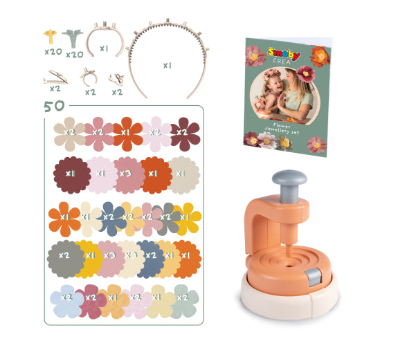 Smoby Crea Flower Jewellery Set