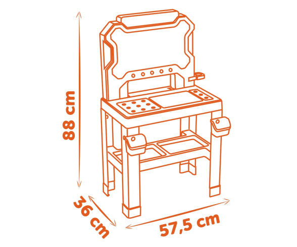 Smoby Black+Decker Bricolo Center